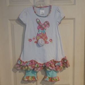 Girl's easter bunny by Bonnie Jean